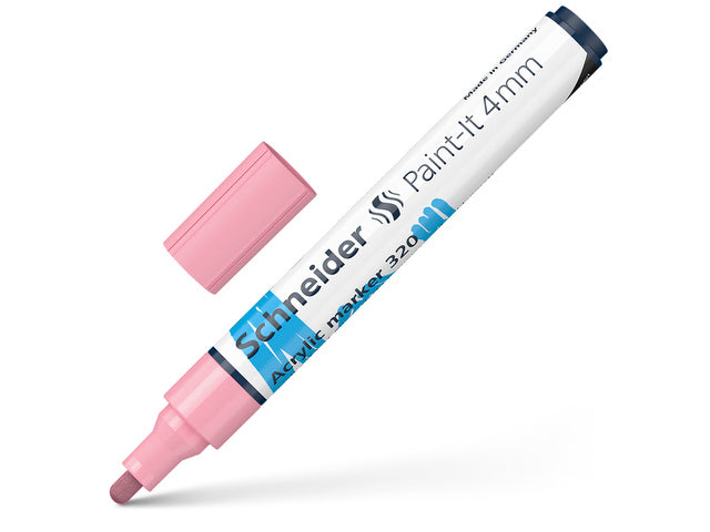 Acryl Marker Schneider Paint-it 320 4mm pastelroze