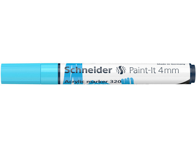 Acryl Marker Schneider Paint-it 320 4mm pastelblauw