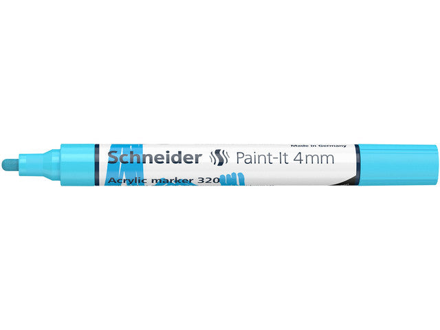 Acryl Marker Schneider Paint-it 320 4mm pastelblauw