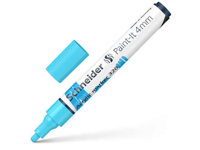 Acryl Marker Schneider Paint-it 320 4mm pastelblauw