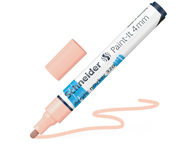 Acryl Marker Schneider Paint-it 320 4mm abrikoos