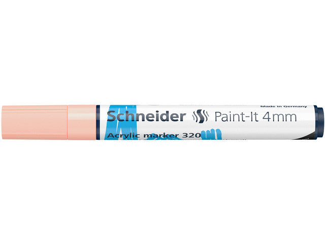 Acryl Marker Schneider Paint-it 320 4mm abrikoos