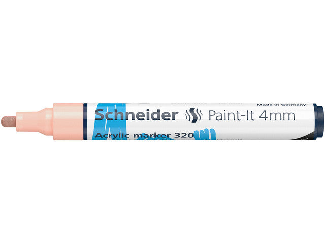 Acryl Marker Schneider Paint-it 320 4mm abrikoos