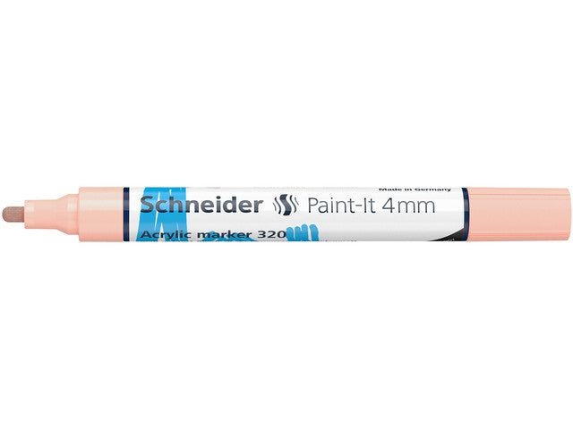 Acryl Marker Schneider Paint-it 320 4mm abrikoos
