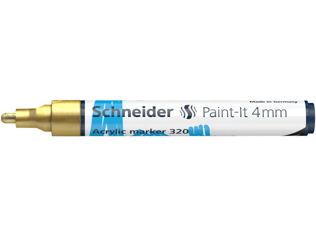 Acryl Marker Schneider Paint-it 320 4mm goud