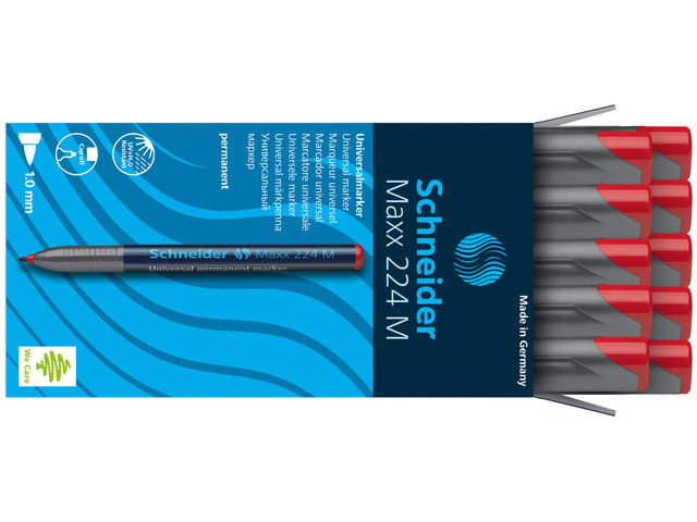 Universalmarkierer Schneider Maxx 224 M permanent rot