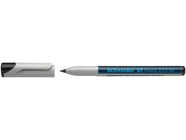 Universele marker Schneider Maxx 225 M non-permanent zwart