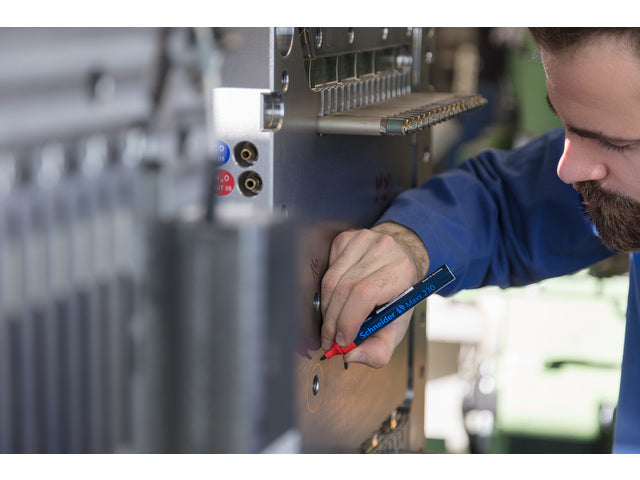 Marker Schneider Maxx 230 permanent ronde punt rood