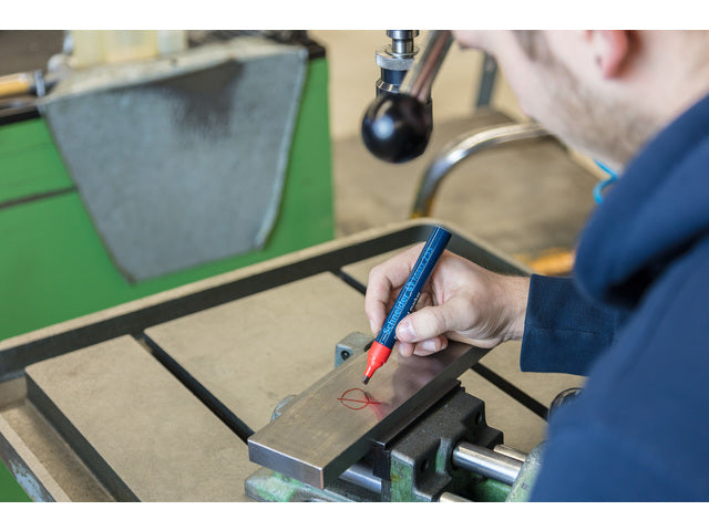 Marker Schneider Maxx 233 permanent beitelpunt rot