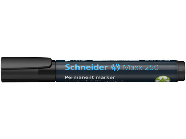 Marker Schneider Maxx 250 permanent beitelpunt zwart
