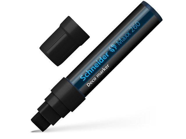 Krijtmarker Schneider Maxx 260 zwart
