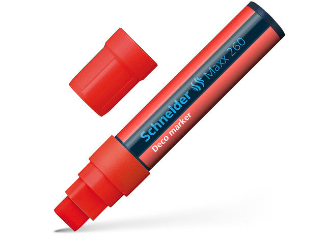 Krijtmarker Schneider Maxx 260 rood