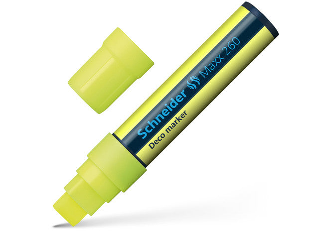 Krijtmarker Schneider Maxx 260 fluorgeel