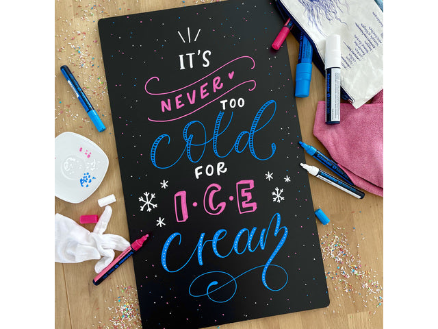 Krijtmarker Schneider Maxx 260 fluorgeel