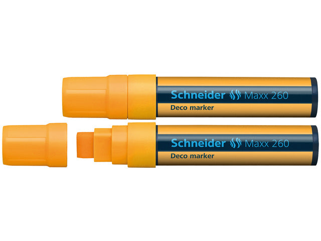 krijtstift Schneider Maxx 260 fluorranje. Set á 2x