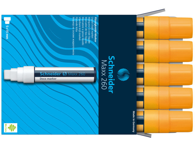 Krijtmarker Schneider Maxx 260 Fluor ranje
