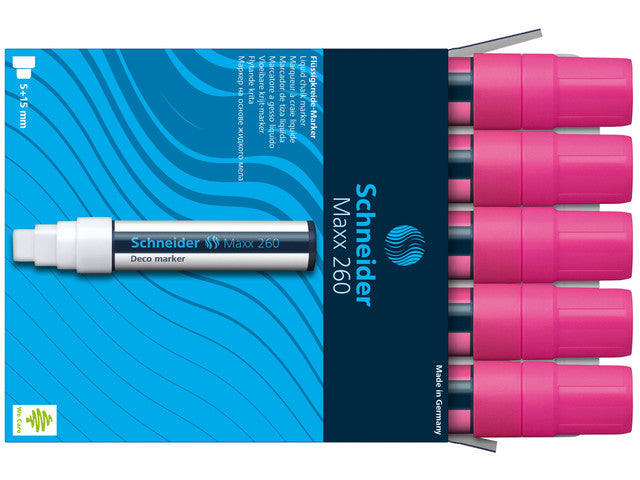 Krijtmarker Schneider Maxx 260 fluorroze