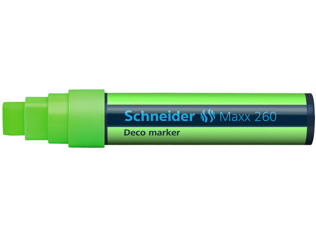 Krijtmarker Schneider Maxx 260 fluorgroen