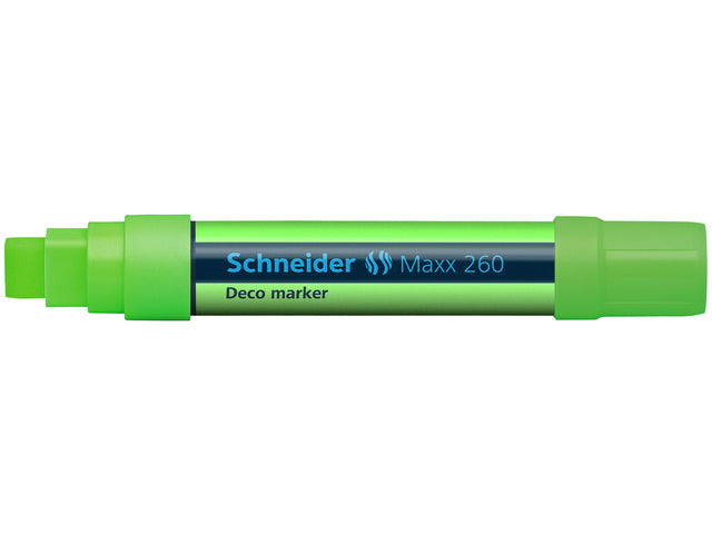 Krijtmarker Schneider Maxx 260 fluorgroen
