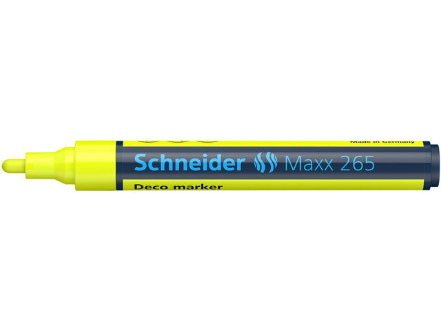 Krijtmarker Schneider Maxx 265 geel