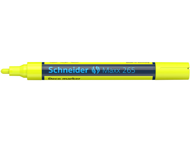 Krijtmarker Schneider Maxx 265 geel
