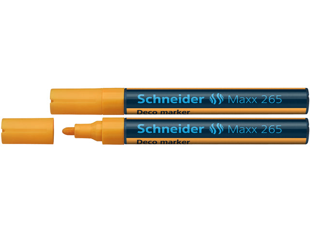 krijtstift Schneider Maxx 265 oranje. Set á 2x