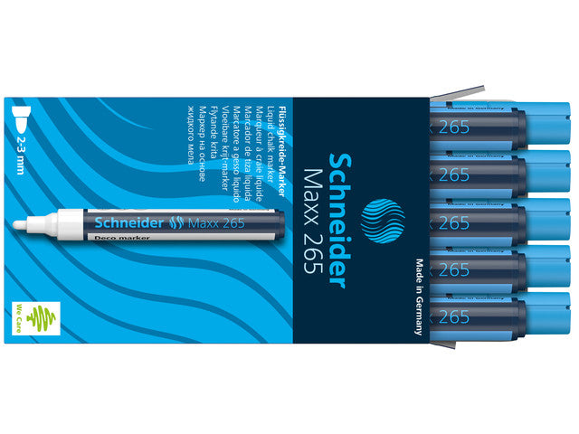 Krijtmarker Schneider Maxx 265 blauw