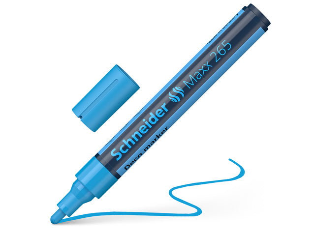 Krijtmarker Schneider Maxx 265 blauw