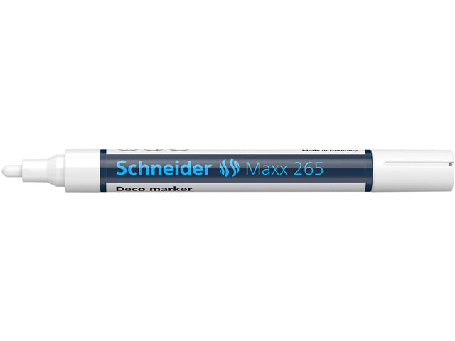 Krijtmarker Schneider Maxx 265 wit