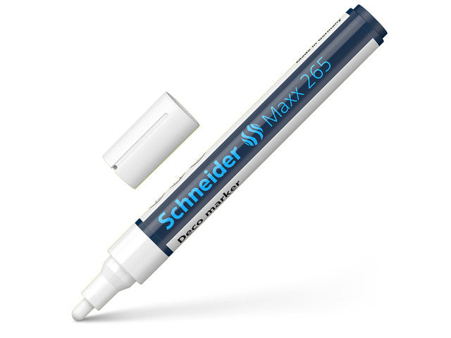 Krijtmarker Schneider Maxx 265 wit