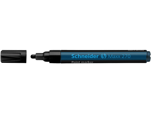 Lakmarker Schneider Maxx 270 1-3 mm zwart
