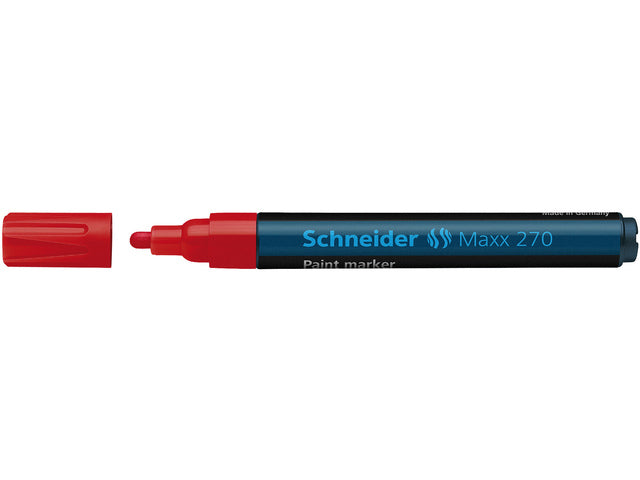 Lakmarker Schneider Maxx 270 1-3 mm rood