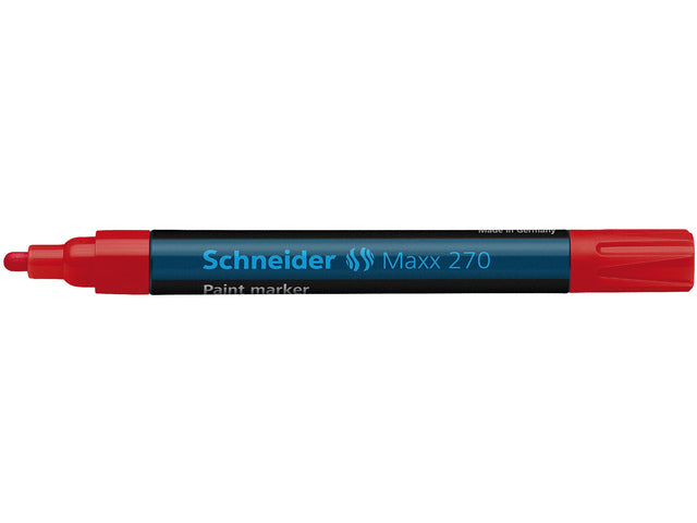 Lakmarker Schneider Maxx 270 1-3 mm rood