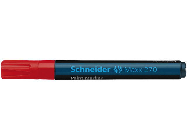 Lakmarker Schneider Maxx 270 1-3 mm rood