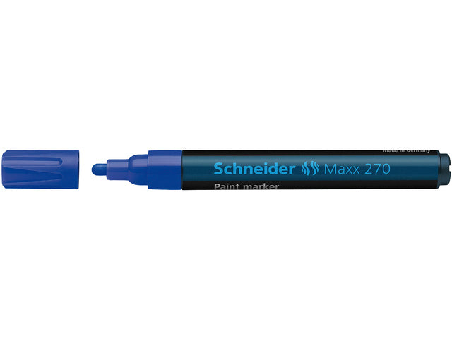Lakmarker Schneider Maxx 270 1-3 mm blauw