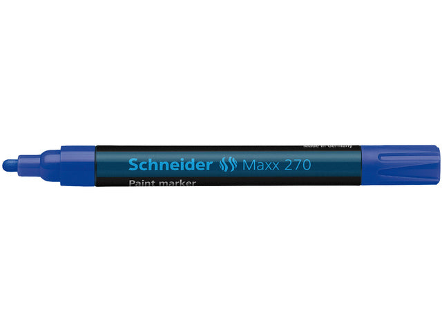 Lakmarker Schneider Maxx 270 1-3 mm blauw