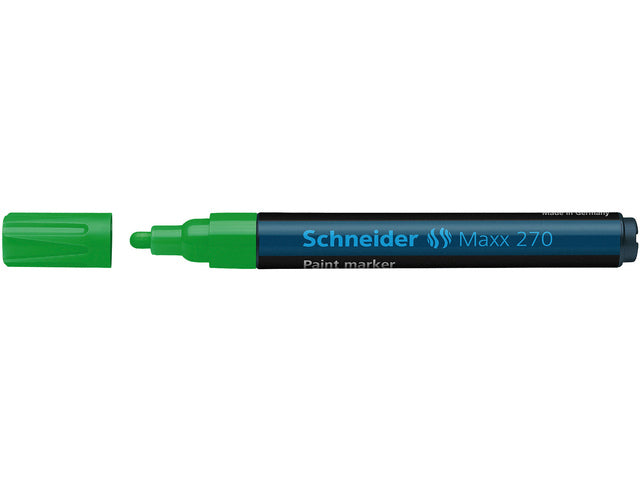 Lakmarker Schneider Maxx 270 1-3 mm groen