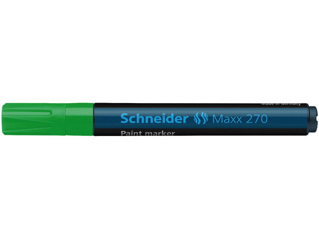 Lakmarker Schneider Maxx 270 1-3 mm groen