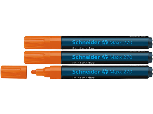 lakmarker Schneider Maxx 270 1-3 mm oranje