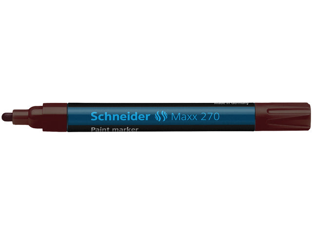 Lakmarker Schneider Maxx 270 1-3 mm bruin