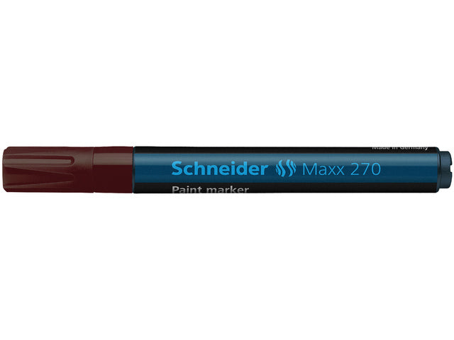 Lakmarker Schneider Maxx 270 1-3 mm bruin