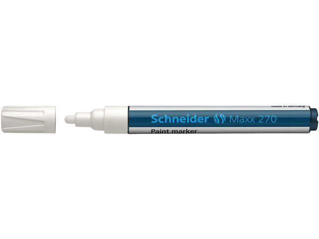 Lakmarker Schneider Maxx 270 1-3 mm wit