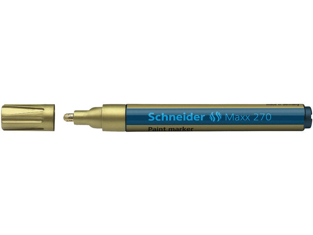 Lakmarker Schneider Maxx 270 1-3 mm goud