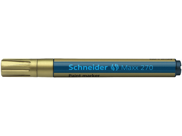Lakmarker Schneider Maxx 270 1-3 mm goud