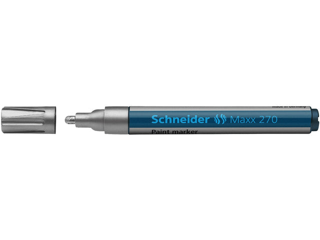 Lakmarker Schneider Maxx 270 1-3 mm zilver
