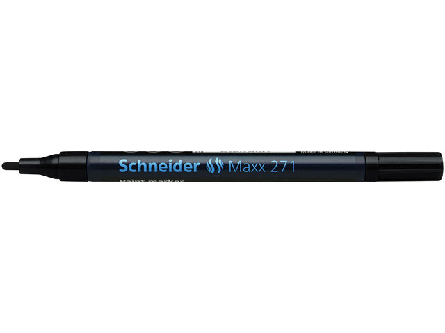 Lakmarker Schneider Maxx 271 1-2 mm zwart