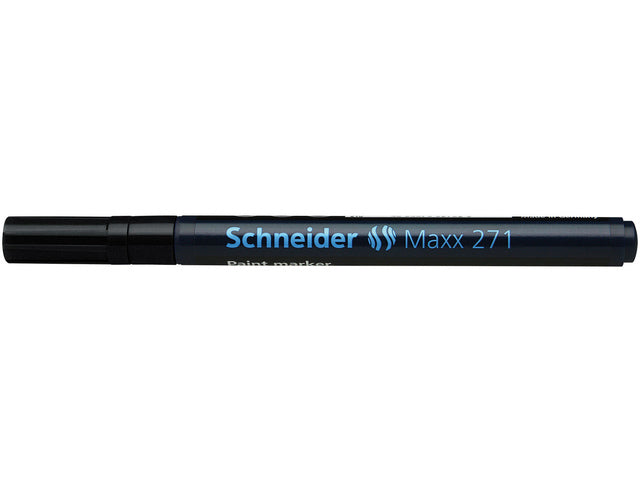 Lakmarker Schneider Maxx 271 1-2 mm zwart