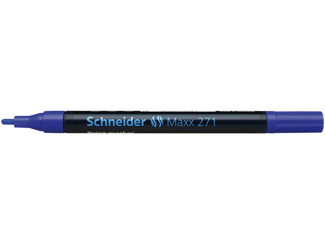 Lakmarker Schneider Maxx 271 1-2 mm blauw