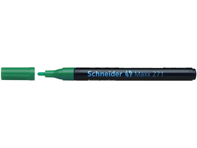 Lakmarker Schneider Maxx 271 1-2 mm groen