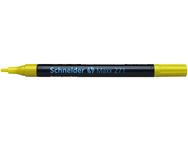 Lakmarker Schneider Maxx 271 1-2 mm geel